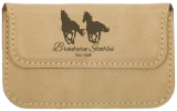 Leatherette Flexible Business Card Holder