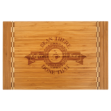 Bamboo Cutting Board with Butcher Block Inlay (CONTACT FOR PRICING!!)