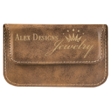 Leatherette Flexible Business Card Holder